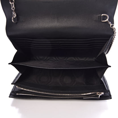 Gucci Suede Mini Dionysus Chain Wallet Black 7 of 14