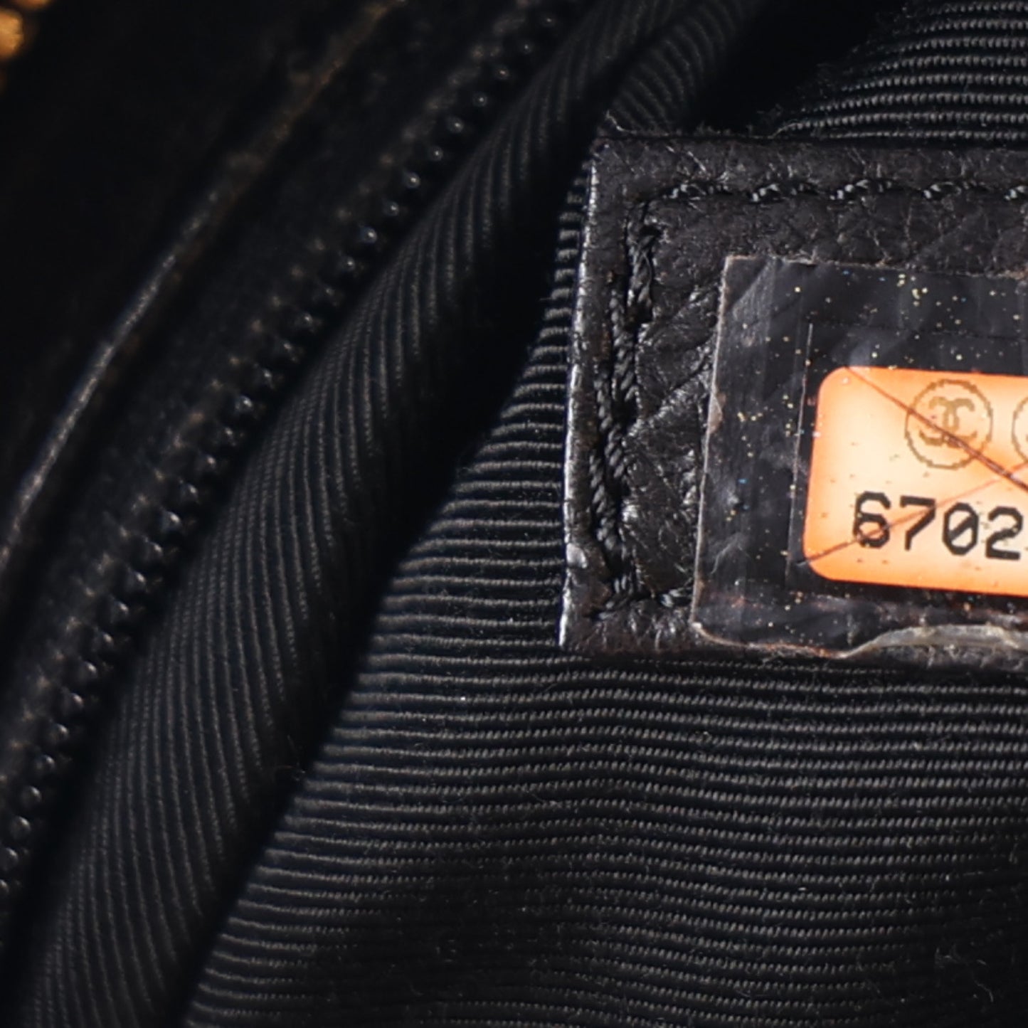 Caviar Quilted Medallion Tote Black