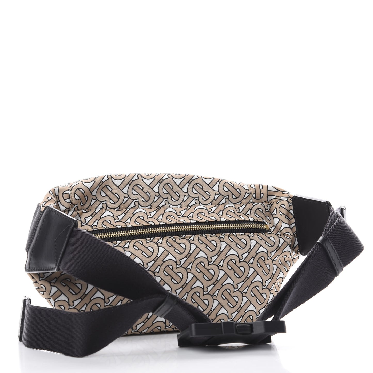 Nylon Monogram Sonny Bum Bag Beige