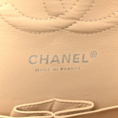 Chanel Caviar Quilted Medium Double Flap Beige 6 of 11