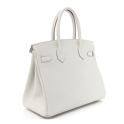 Hermes Togo Birkin 30 Gris Pale 3 of 9