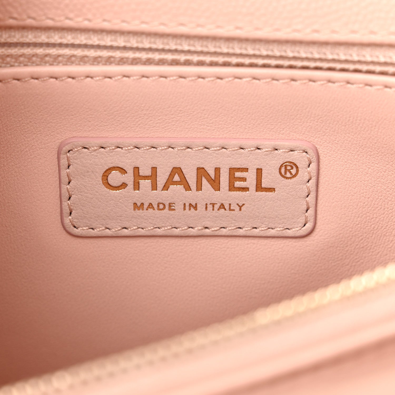 Chanel Caviar Quilted Small Coco Handle Flap Light Pink 6 of 12