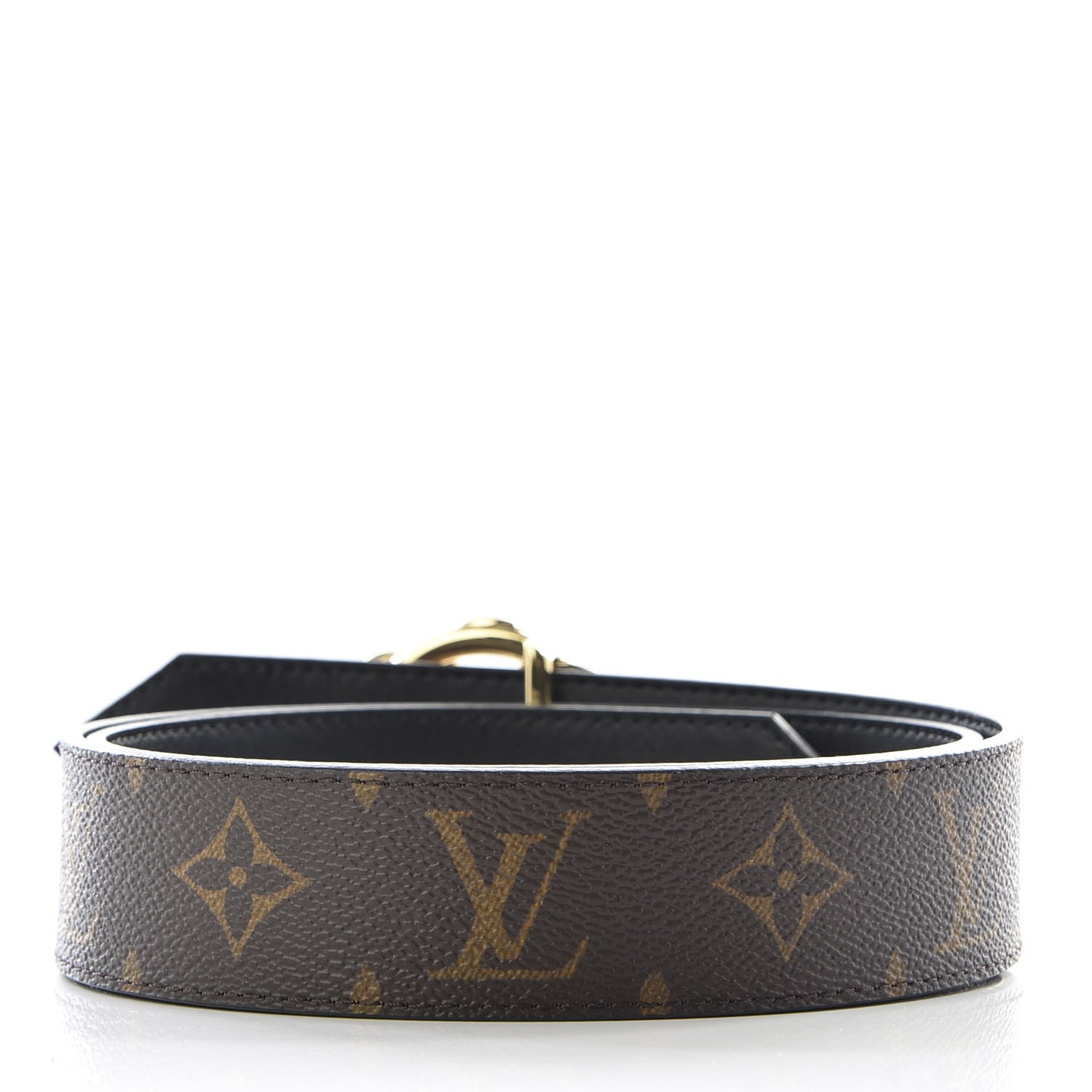 Louis Vuitton Monogram 35mm Garden Louise Reversible Belt 80 32 2 of 3