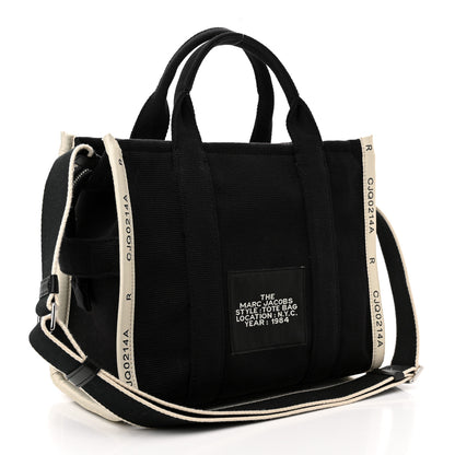 Marc Jacobs Jacquard Medium The Traveler Tote Bag Black 3 of 10