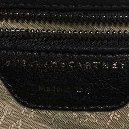 Stella McCartney Shaggy Deer Quilted Falabella Shoulder Bag Black 10 of 12
