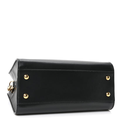 Saint Laurent Calfskin Monogram Baby Cabas Black 4 of 10