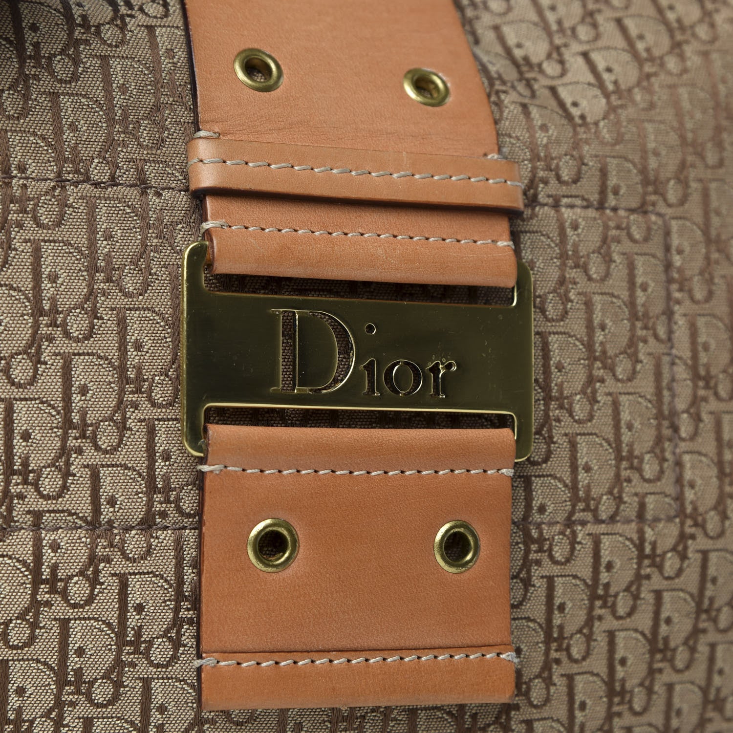 Christian Dior Monogram Street Chic Hobo Beige 8 of 11