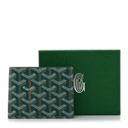Goyard Goyardine Bi-Fold Victoire PM Wallet Green 8 of 8