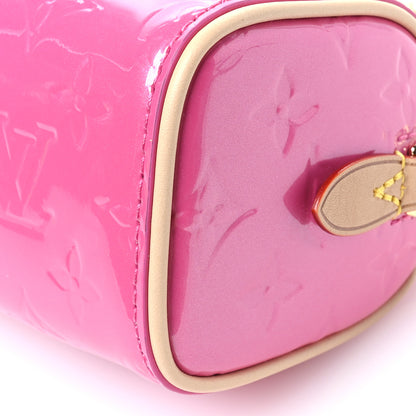 Louis Vuitton Vernis Monogram Nano Speedy Neon Pink 9 of 9