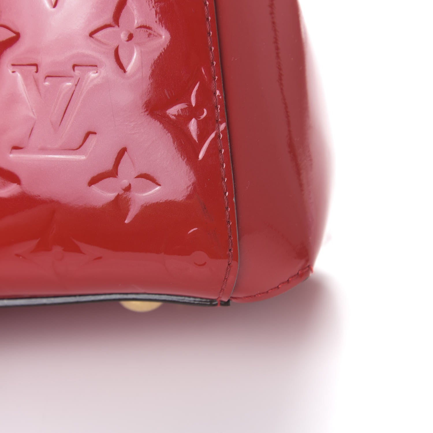Louis Vuitton Vernis Montaigne BB Cherry 9 of 9