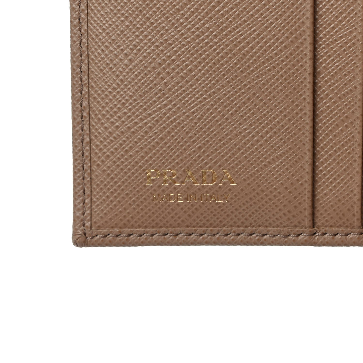 Prada Saffiano Metal Bi-Fold Wallet Cammeo 6 of 8