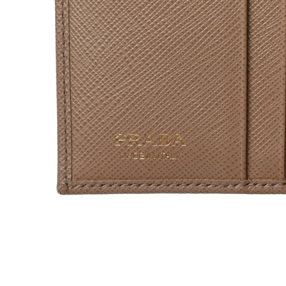 Prada Saffiano Metal Bi-Fold Wallet Cammeo 6 of 8