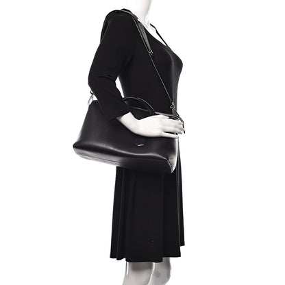 Fendi Vitello Dolce Marmol Large By The Way Boston Bag Black 2 of 10