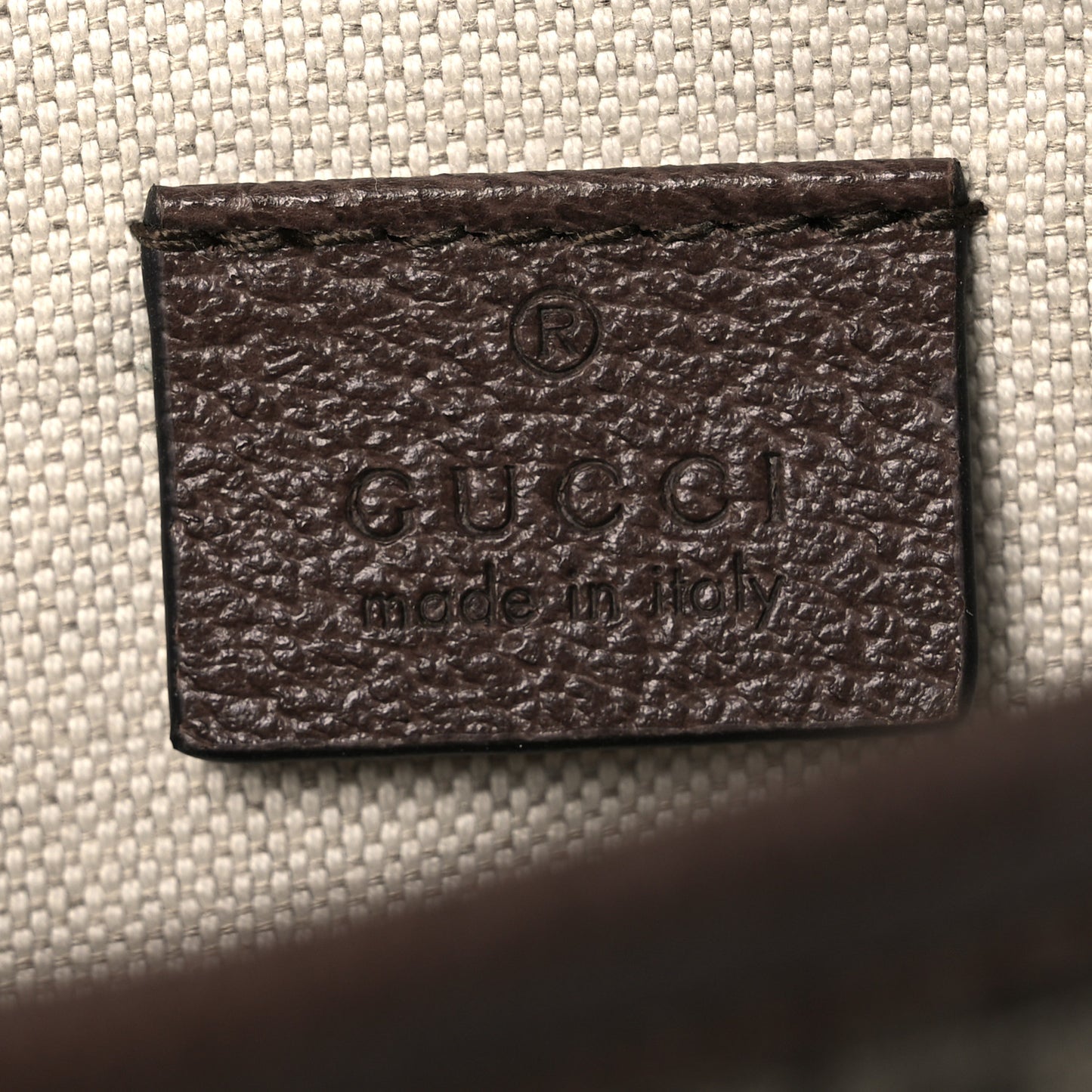 GG Supreme Monogram Neo Vintage Web Belt Bag Brown Brown