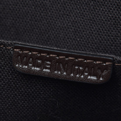 Burberry Haymarket Check Small Gladstone Chocolate 8 of 9
