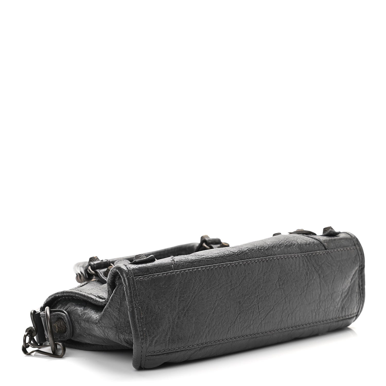 Balenciaga Agneau Giant 12 Gunmetal Hardware Mini City Gris Fossile 4 of 19