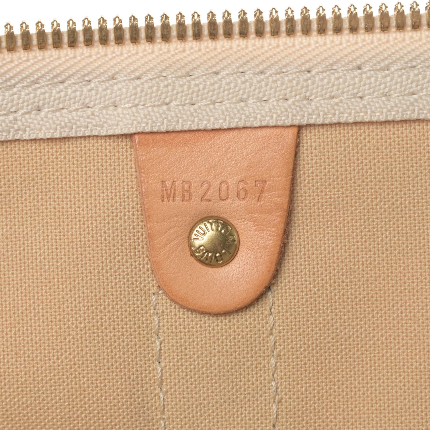 Louis Vuitton Damier Azur Keepall 50 7 of 20