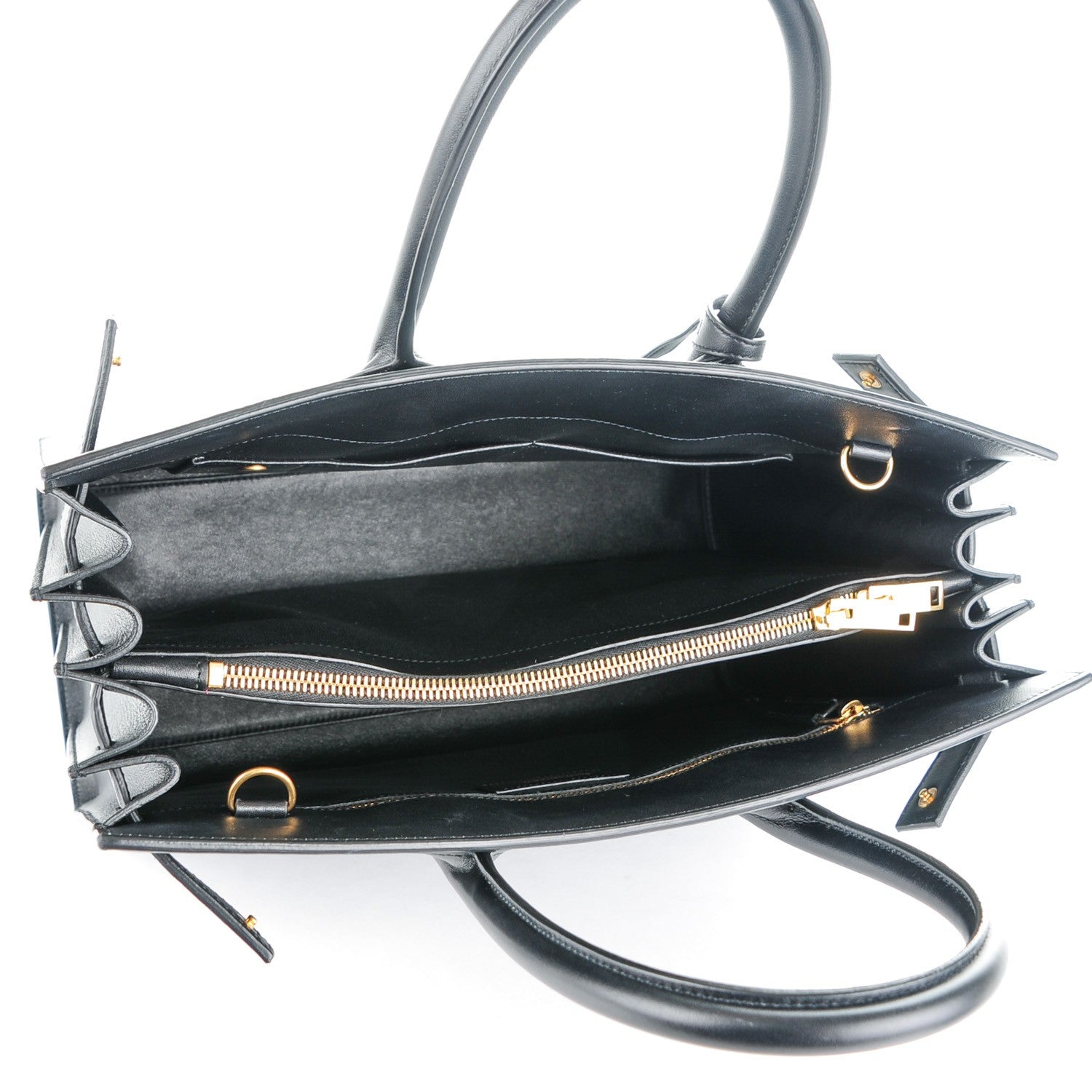 Saint Laurent Calfskin Small Sac De Jour Black 5 of 7