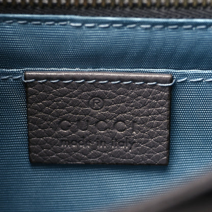 Gucci Grainy Calfskin Small Zumi Shoulder Bag Dusty Grey 6 of 10