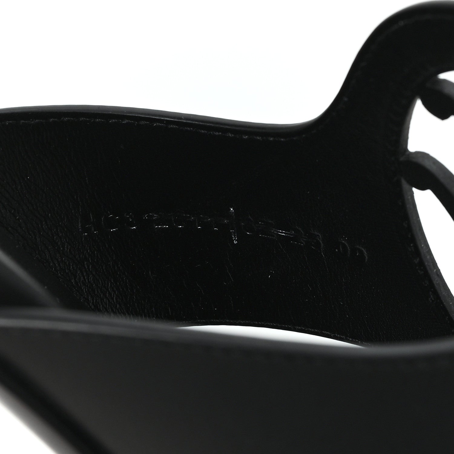 Hermes Calfskin Womens Mage Sandals 39 Black 9 of 9