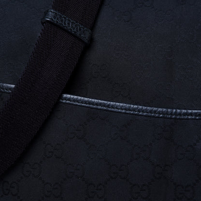 Gucci Nylon Monogram Messenger Bag Black 12 of 23