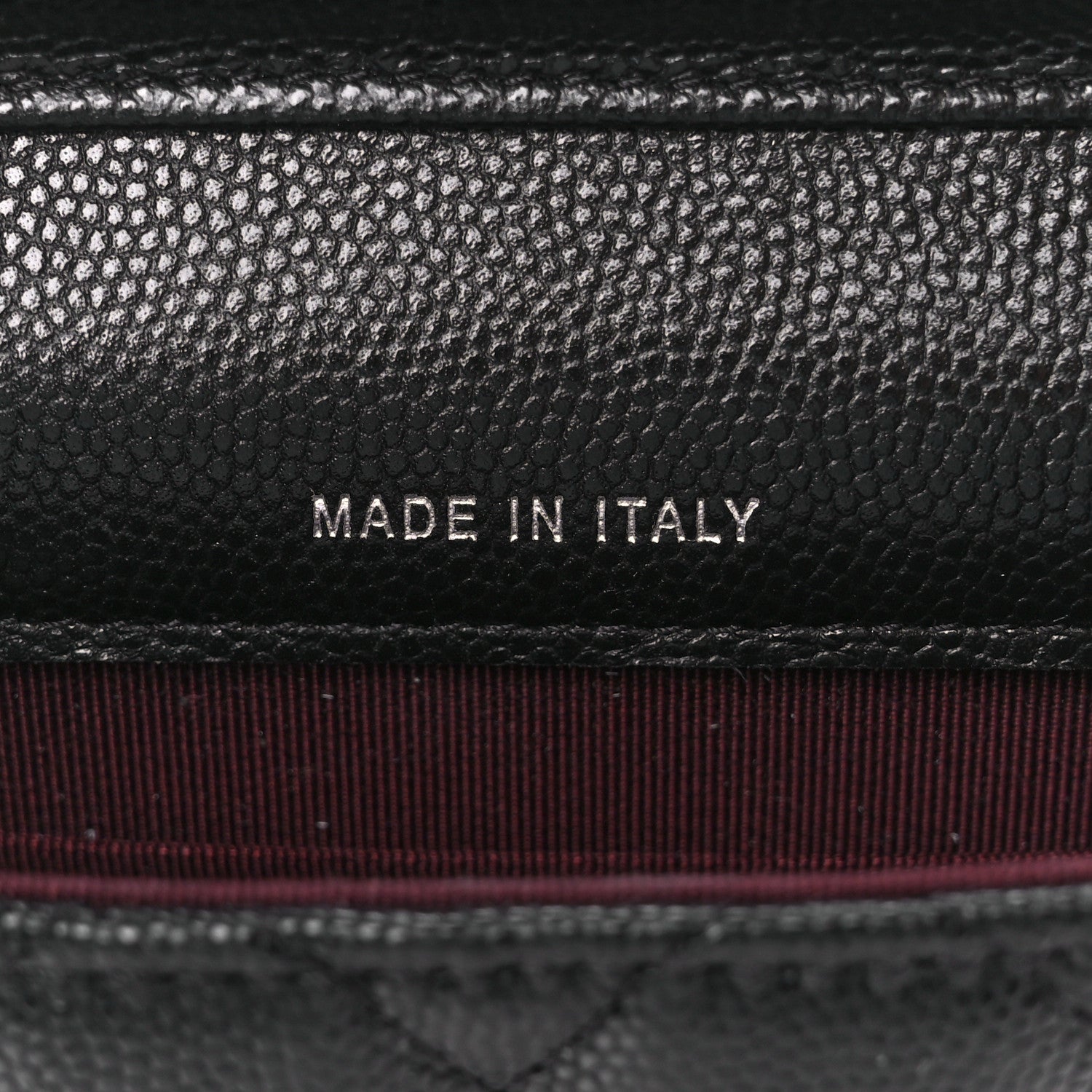 Chanel Caviar Quilted Classic Phone Holder Black 6 of 12