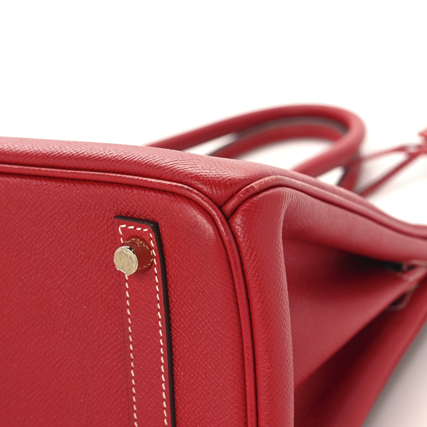 Hermes Epsom Candy Birkin 30 Rouge Casaque Bleu Thalassa 12 of 15