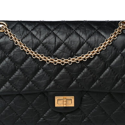 Chanel Aged Calfskin Quilted 2.55 Reissue 226 Flap Black 7 of 17