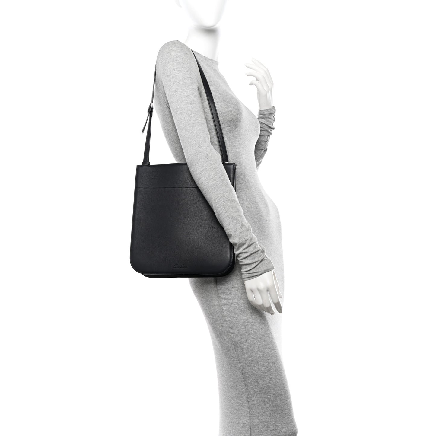 Grained Calfskin My Way Black