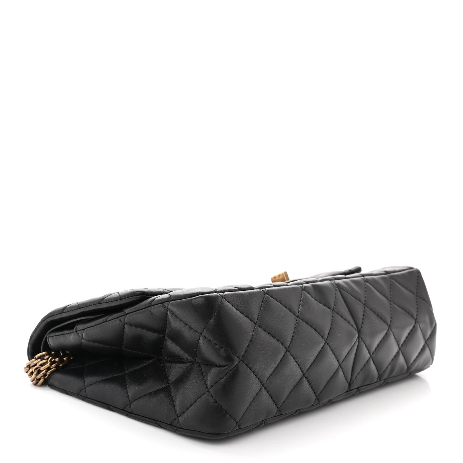 Chanel Lambskin Quilted 2.55 Reissue 226 Flap Black 4 of 12