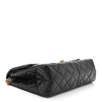 Chanel Lambskin Quilted 2.55 Reissue 226 Flap Black 4 of 12