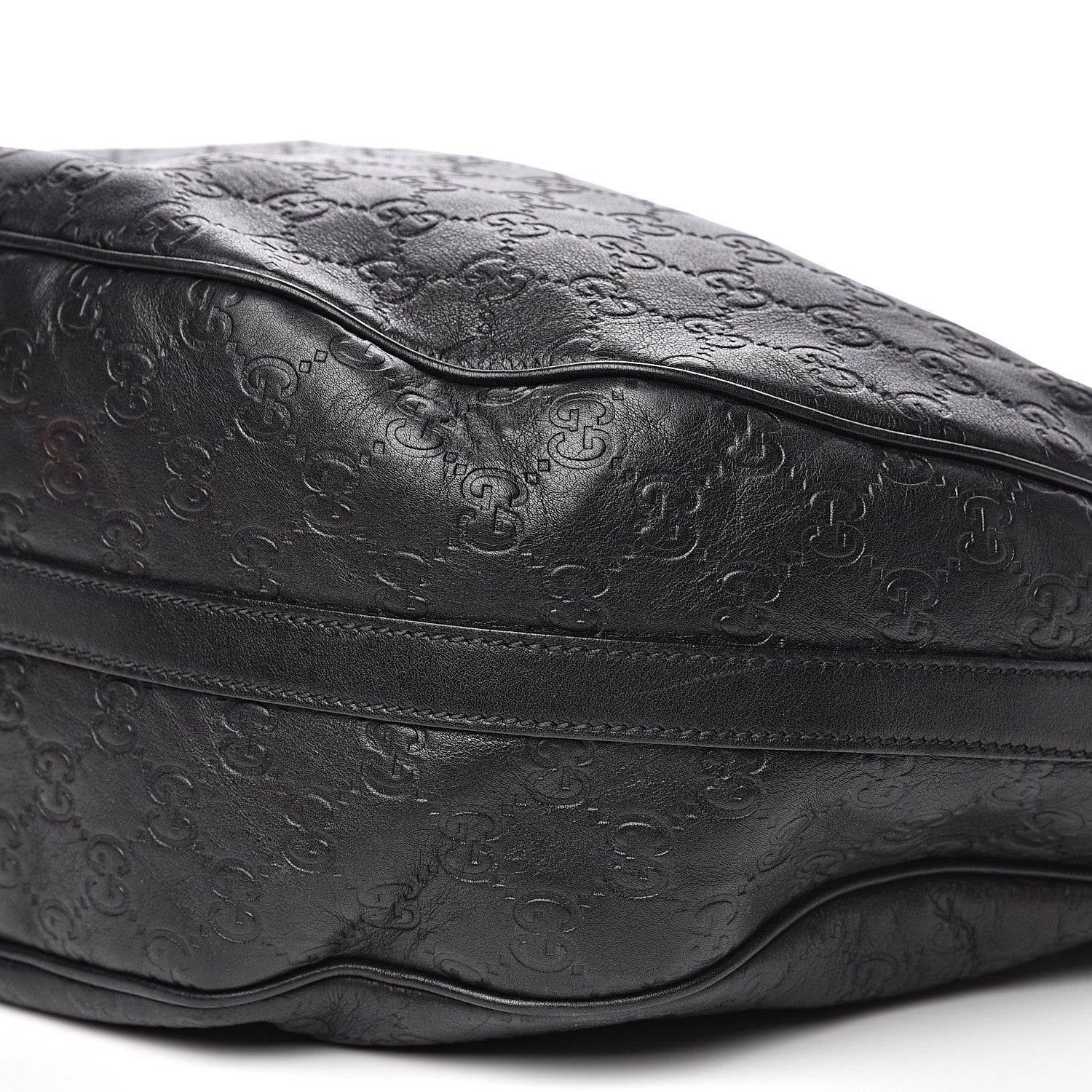 Gucci Guccissima Large GG Twins Hobo Black 8 of 11