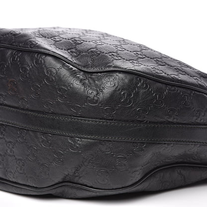 Gucci Guccissima Large GG Twins Hobo Black 8 of 11