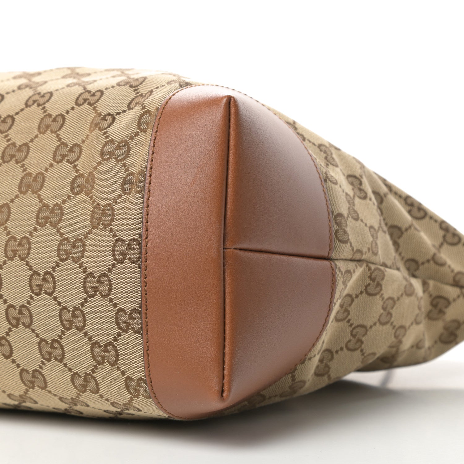 Gucci Monogram Large Original Tote Tan 10 of 12