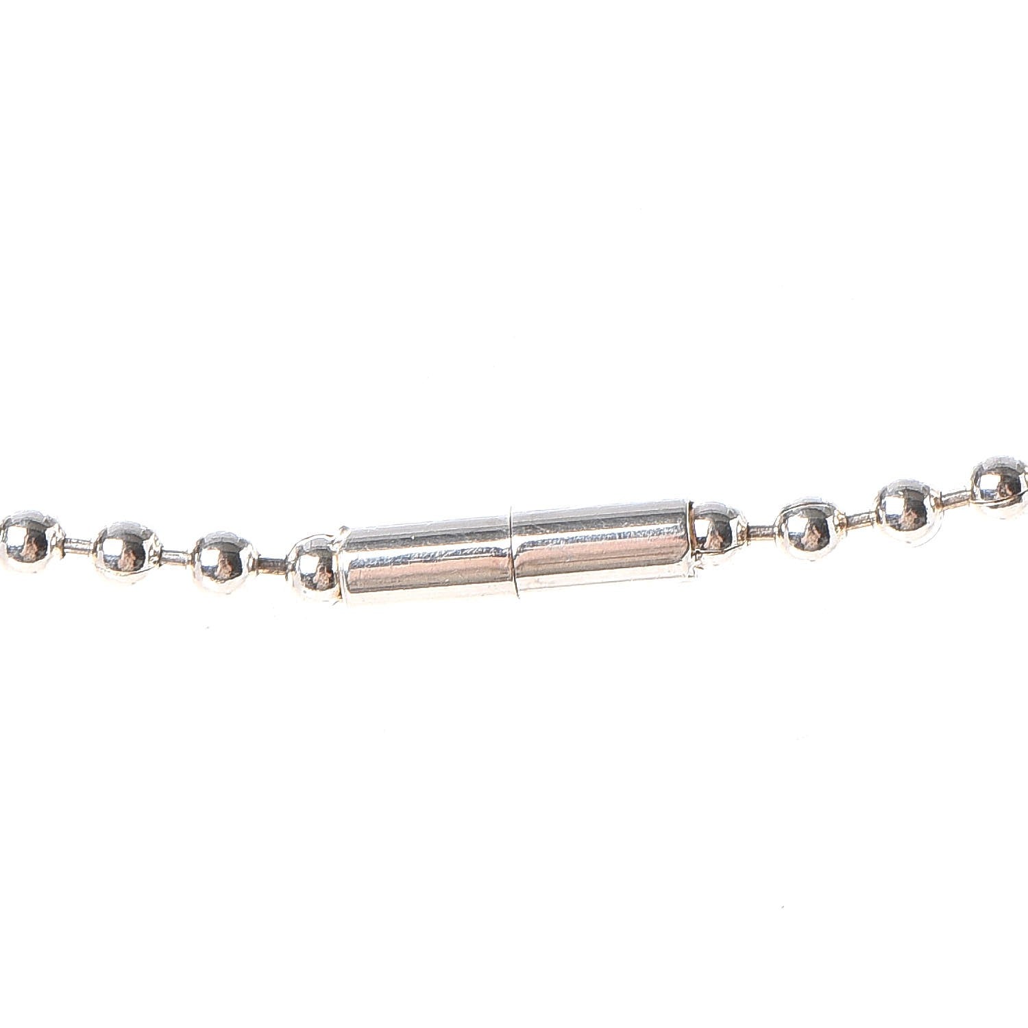 Gucci Sterling Silver Dog Tag Necklace 7 of 8