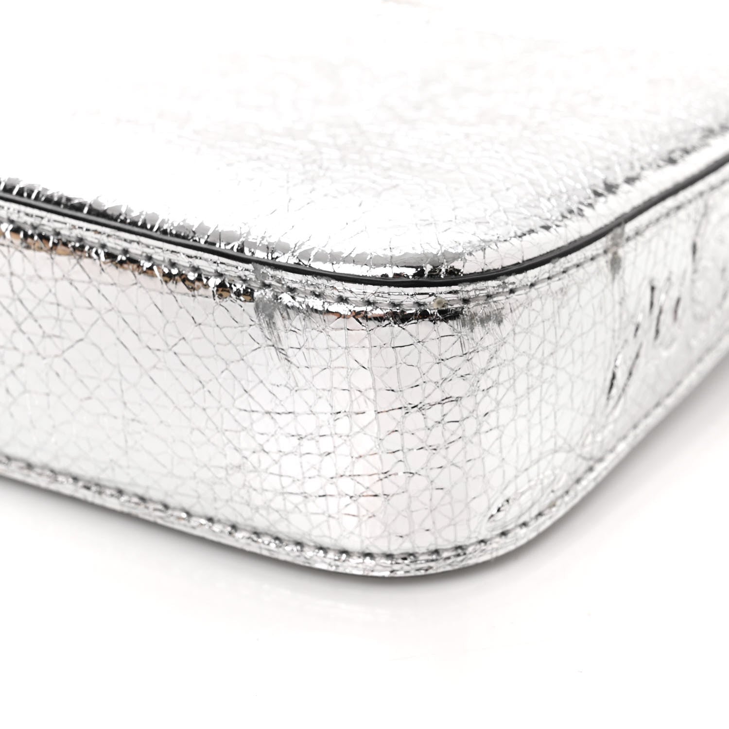 Christian Louboutin Specchio Star Loubila Chain Clutch Silver 11 of 13