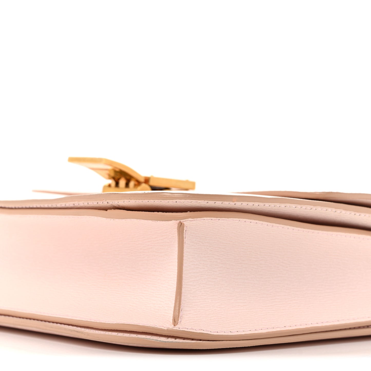 Liege Calfskin Medium Classic Box Flap Bag Pale Pink