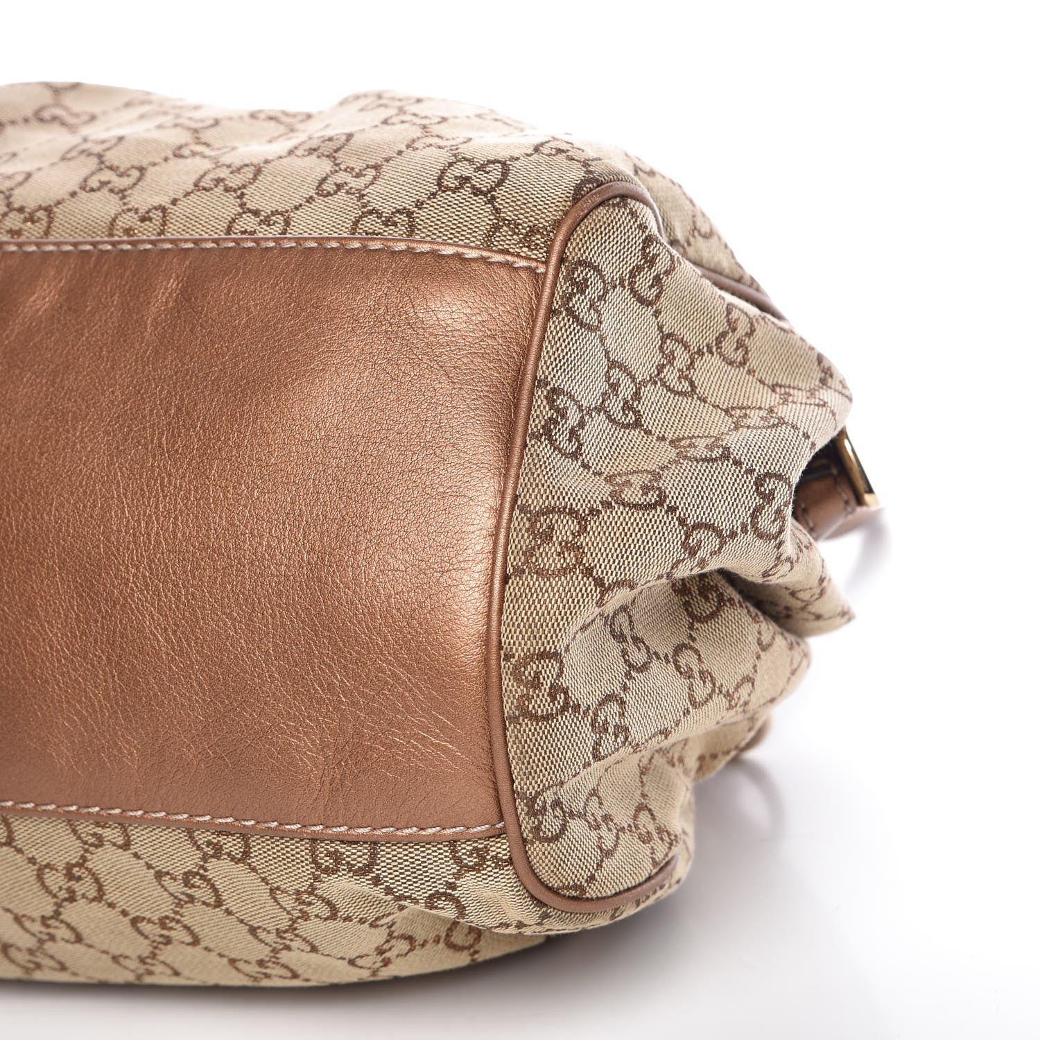 Gucci Monogram Medium Sukey Boston Bronze 10 of 10