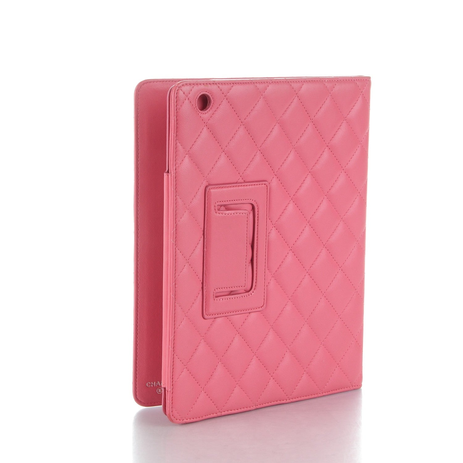 Chanel Lambskin Quilted iPad Case Pink 159579 – FASHIONPHILE