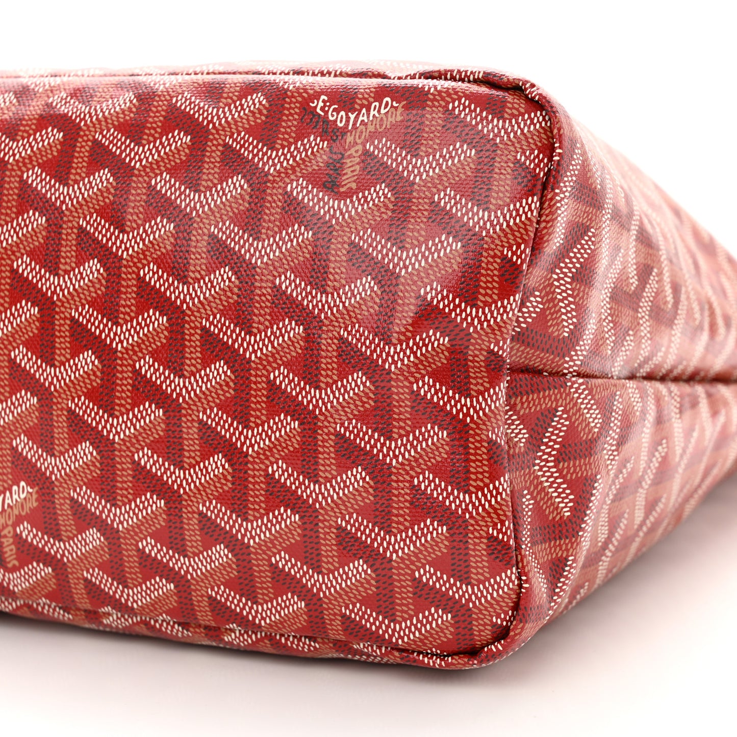 Goyardine Boheme Hobo Red