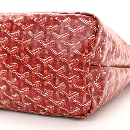 Goyard Goyardine Boheme Hobo Red 10 of 11
