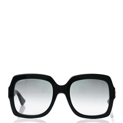 Gucci Acetate Oversized Square GG0036S Sunglasses Black 2 of 4