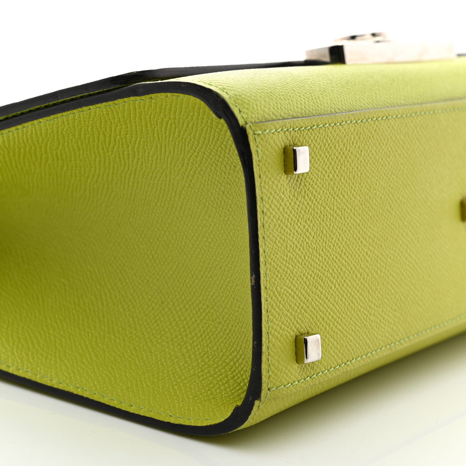 Moynat Carat Calfskin Rejane PM Anis 8 of 9