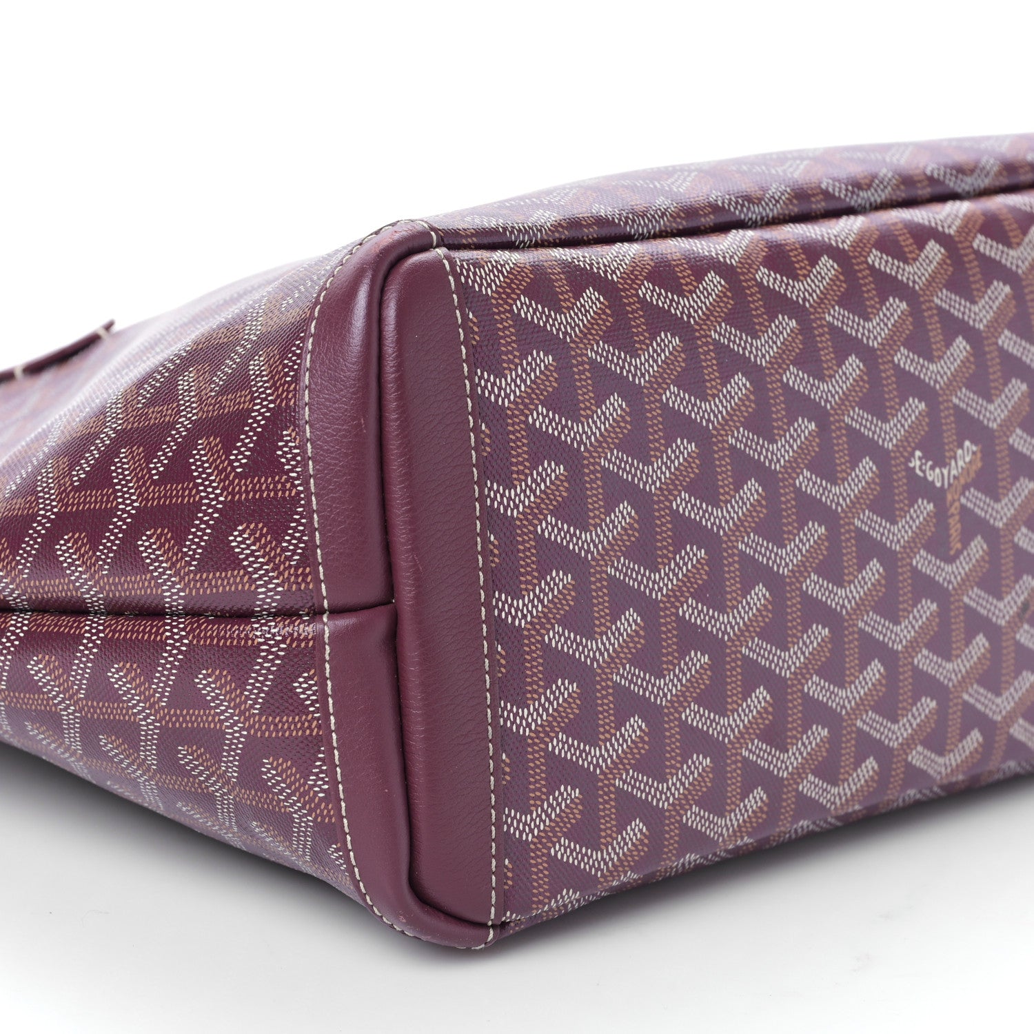 Goyard Goyardine Artois PM Burgundy 7 of 8