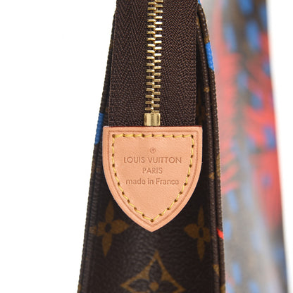 Louis Vuitton Monogram Jungle Dots Toiletry Pouch 26 Coquelicot Denim 6 of 7