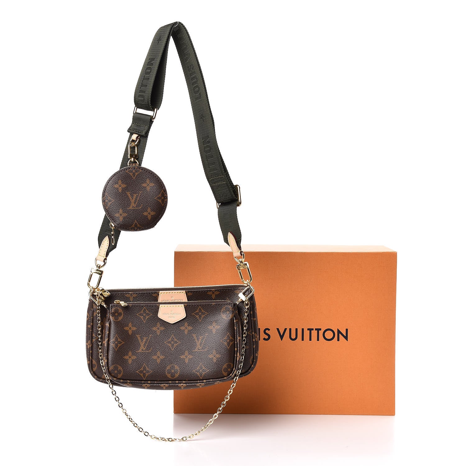 Louis Vuitton Monogram Multi Pochette Accessories Kaki 16 of 16