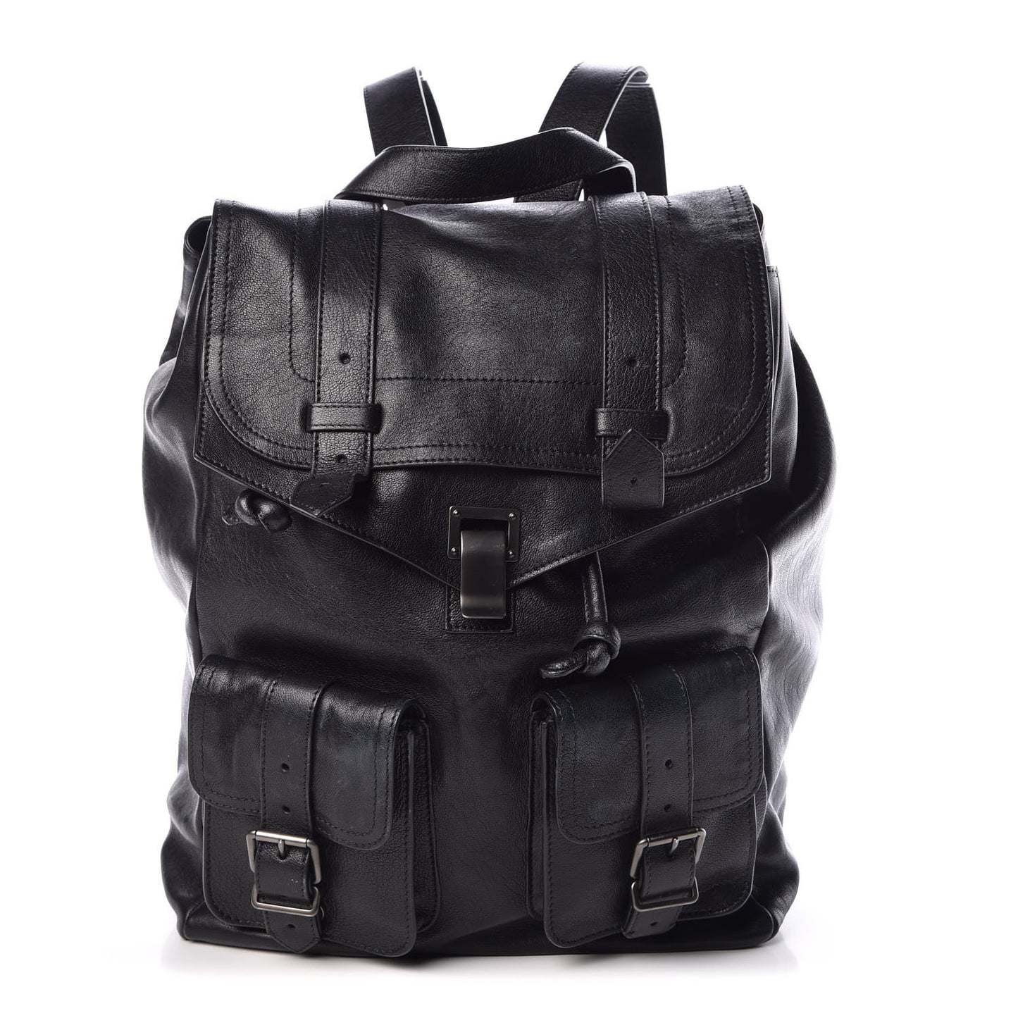 Lambskin PS1 Backpack Black