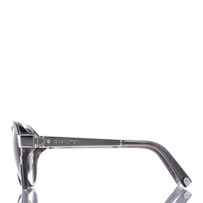 Louis Vuitton Acetate Petit Soupcon Cat Eye Sunglasses Z0489W Black 2 of 8
