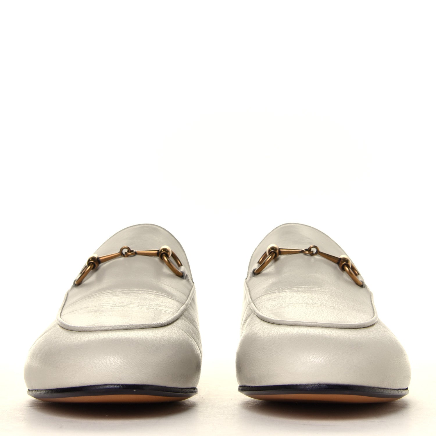 Gucci Malaga Kid Womens Princetown Slippers 38.5 Mystic White 4 of 7