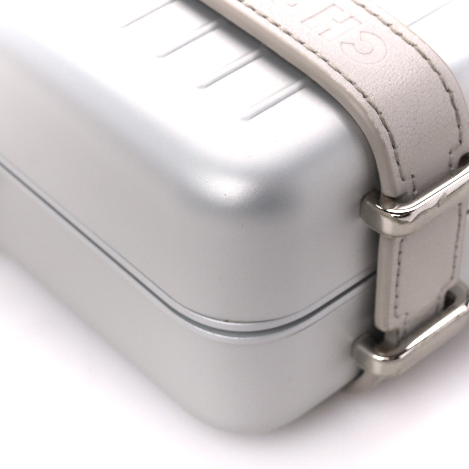 Christian Dior X RIMOWA Aluminum Personal Clutch On Strap Silver 11 of 13